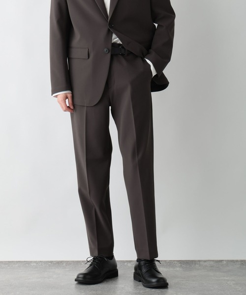 GLOBAL WORK(グローバルワーク)の「アーバンスラックス/Wクロス/612407(スラックス・メンズ・チャコールグレー/ブラック/ネイビー/グレイッシュベージュ・X-LARGE/LARGE/MEDIUM/SMALL)」の3枚目の写真