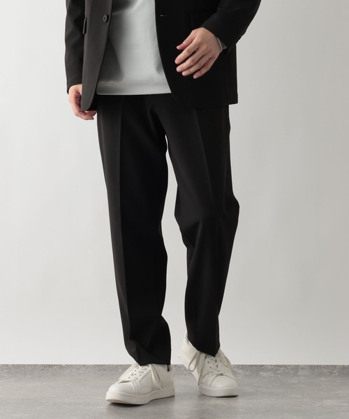 GLOBAL WORK(グローバルワーク)の「アーバンスラックス/Wクロス/612407(スラックス・メンズ・チャコールグレー/ブラック/ネイビー/グレイッシュベージュ・X-LARGE/LARGE/MEDIUM/SMALL)」の9枚目の写真