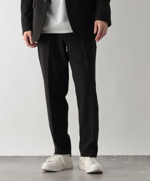 GLOBAL WORK(グローバルワーク)の「アーバンスラックス/Wクロス/612407(スラックス・メンズ・チャコールグレー/ブラック/ネイビー/グレイッシュベージュ・X-LARGE/LARGE/MEDIUM/SMALL)」の10枚目の写真