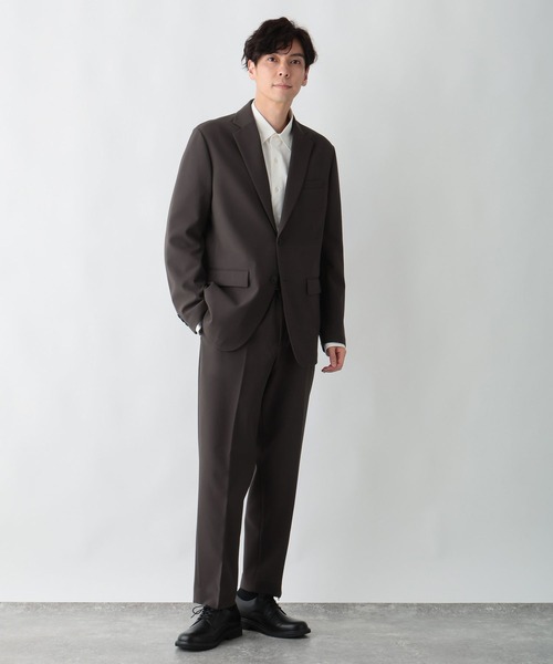 GLOBAL WORK(グローバルワーク)の「アーバンスラックス/Wクロス/612407(スラックス・メンズ・チャコールグレー/ブラック/ネイビー/グレイッシュベージュ・X-LARGE/LARGE/MEDIUM/SMALL)」の12枚目の写真