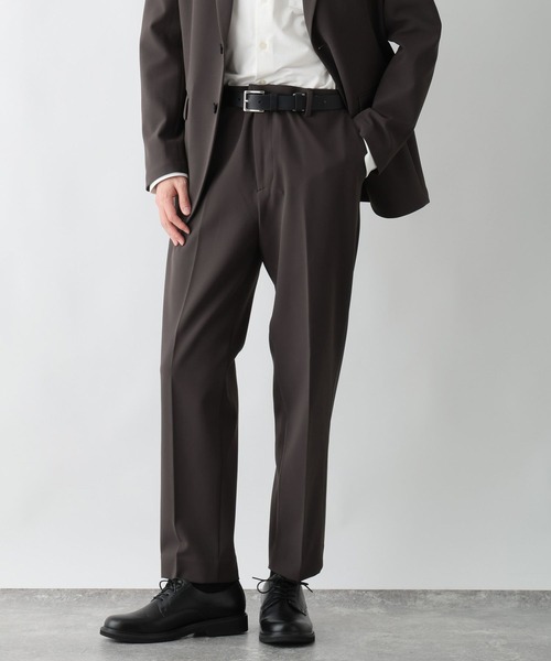 GLOBAL WORK(グローバルワーク)の「アーバンスラックス/Wクロス/612407(スラックス・メンズ・チャコールグレー/ブラック/ネイビー/グレイッシュベージュ・X-LARGE/LARGE/MEDIUM/SMALL)」の15枚目の写真