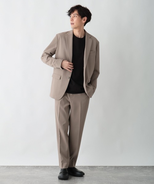 GLOBAL WORK(グローバルワーク)の「アーバンスラックス/Wクロス/612407(スラックス・メンズ・チャコールグレー/ブラック/ネイビー/グレイッシュベージュ・X-LARGE/LARGE/MEDIUM/SMALL)」の18枚目の写真