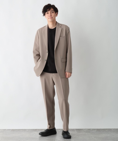 GLOBAL WORK(グローバルワーク)の「アーバンスラックス/Wクロス/612407(スラックス・メンズ・チャコールグレー/ブラック/ネイビー/グレイッシュベージュ・X-LARGE/LARGE/MEDIUM/SMALL)」の19枚目の写真