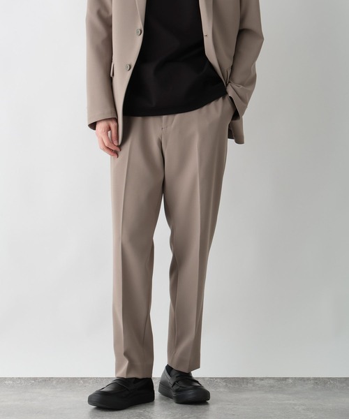 GLOBAL WORK(グローバルワーク)の「アーバンスラックス/Wクロス/612407(スラックス・メンズ・チャコールグレー/ブラック/ネイビー/グレイッシュベージュ・X-LARGE/LARGE/MEDIUM/SMALL)」の20枚目の写真