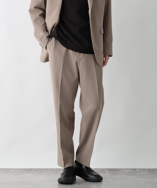 GLOBAL WORK(グローバルワーク)の「アーバンスラックス/Wクロス/612407(スラックス・メンズ・チャコールグレー/ブラック/ネイビー/グレイッシュベージュ・X-LARGE/LARGE/MEDIUM/SMALL)」の22枚目の写真