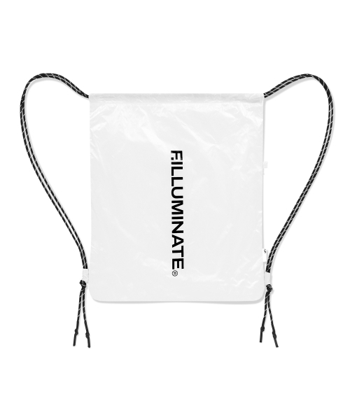 F.ILLUMINATE(フィルミネイト)の「アクティブドローストリングバッグ-ホワイト(バックパック/リュック・レディース・その他・FREE)」の3枚目の写真
