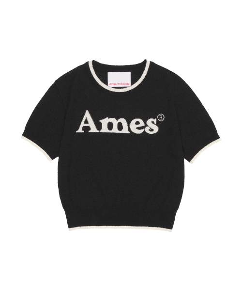 AMESWORLDWIDE（アメスワールドワイド）の「BASIC LOGO KNIT NAVY（ニット/セーター・レディース・その他・FREE）」の7枚目の写真