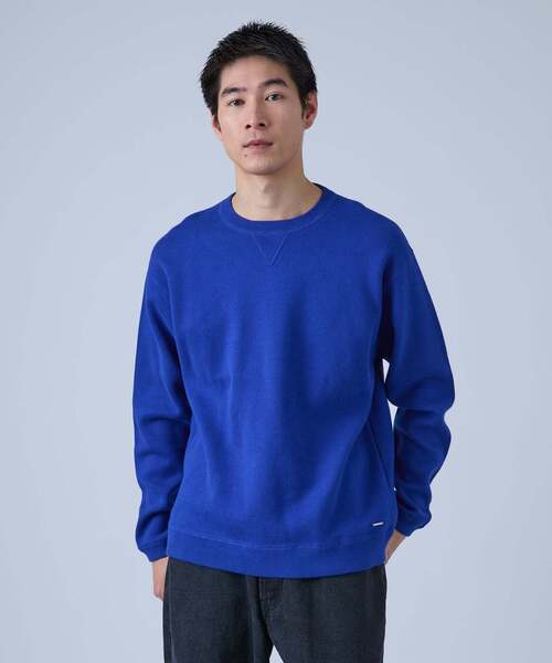B.C STOCK(ベーセーストック)の「《追加3》【ANTS & ELEPHANTS】スウェットライク リバーシブル クルーネックニット(ニット/セーター・メンズ・レッド/ブルー系その他/チャコールグレー/ベージュ/グレー・MEDIUM/LARGE)」の14枚目の写真