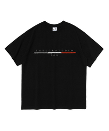 TAILOR STUDIO（テーラースタジオ）の「RMロゴ半袖Tシャツ（ブラック）（Tシャツ/カットソー）」