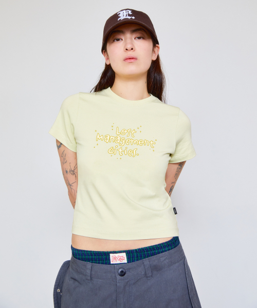 LMCの「WM FN ドゥードゥル クロップド Tシャツ ブラック(Tシャツ/カットソー・レディース・その他・S/M)」の13枚目の写真