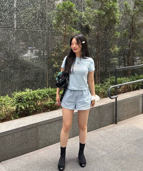 LMCの「WM FN ドゥードゥル クロップド Tシャツ ブラック(Tシャツ/カットソー・レディース・その他・S/M)」の16枚目の写真