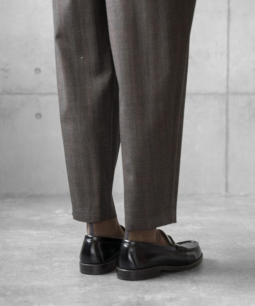 HARUSAKU（ハルサク）の「HARUSAKU:SIngle Back LIne Socks GIFT 2P SET :ハルサク メンズシングル バックライン ソックス プレゼント ギフトセット 2足（ソックス/靴下・メンズ・ネイビー/ダークグレー/ブラック・L/M）」の10枚目の写真