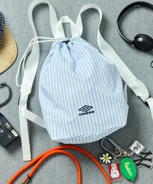 UMBRO(�A���u��)��UMBRO/�A���u�� SP Packable Mini Bag/�ʒ� �`�F�b�N���X�g���C�v �p�b�J�u�� �~�j�o�b�O(�o�b�N�p�b�N/�����b�N)