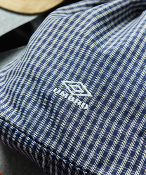 UMBRO（アンブロ）の「UMBRO/アンブロ SP Packable Mini Bag/別注 チェック＆ストライプ パッカブル ミニバッグ（バックパック/リュック・メンズ・ホワイト/ブラック/ネイビー/ブルー/グリーン・ONE SIZE）」の20枚目の写真