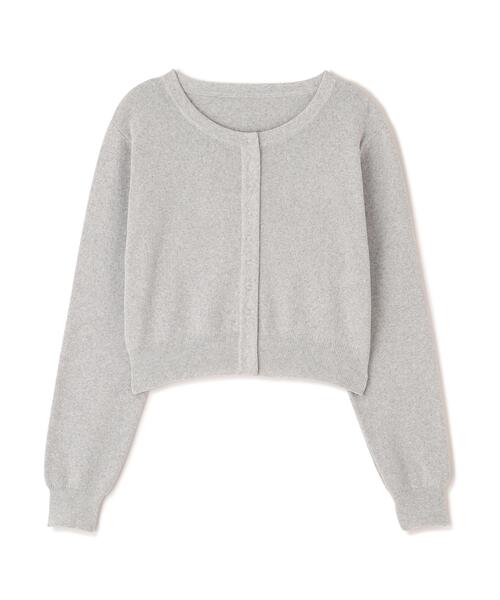 FREE'S MART（フリーズマート）の「◆リングドットボタンクルーネックニットカーディガン（ニット/セーター・レディース・ワンウォッシュ/グレー/レッド/ホワイト系その他・FREE）」の21枚目の写真