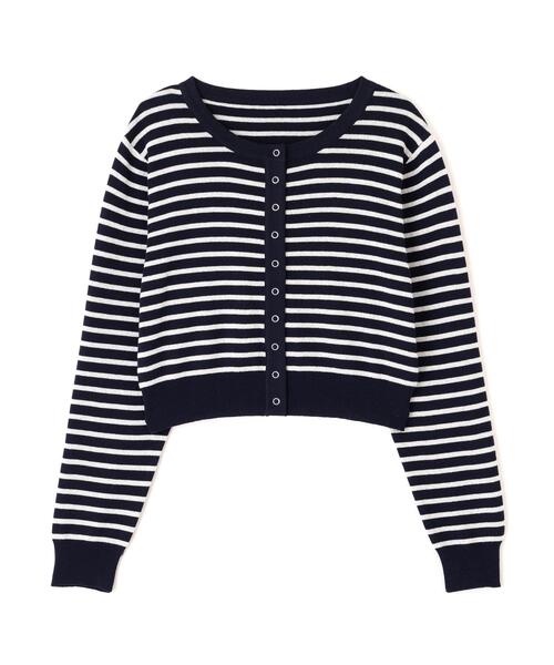 FREE'S MART（フリーズマート）の「◆リングドットボタンクルーネックニットカーディガン（ニット/セーター・レディース・ワンウォッシュ/グレー/レッド/ホワイト系その他・FREE）」の17枚目の写真