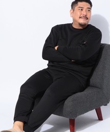 PIMLICO（ピムリコ）の「スウェット上下セット 裏起毛 トレーナー スウェットパンツ セットアップ スエット 部屋着 長袖 長ズボン 暖かい 大きいサイズ メンズ（スウェット）」