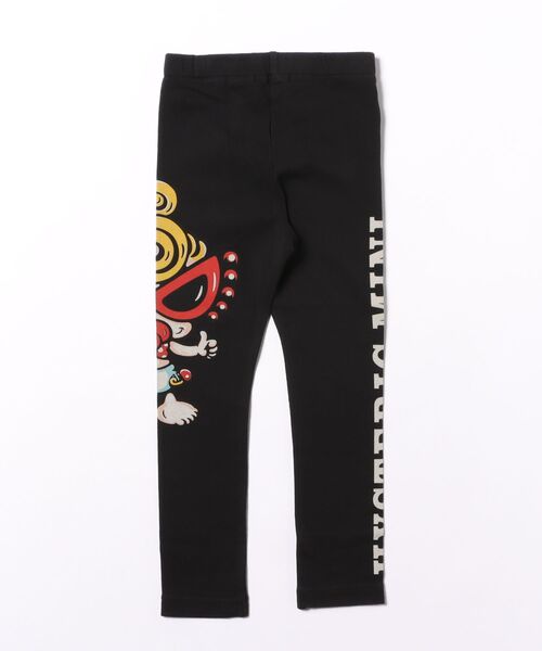 HYSTERIC MINI（ヒステリックミニ）の「BOW TIE MINI 10分丈 レギンス（その他パンツ・キッズ・ブラック・120/110/100）」の2枚目の写真