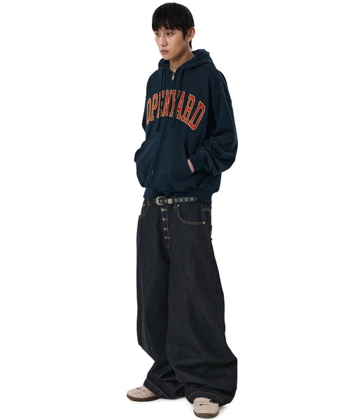 OY（オーワイ）の「『OY/オーワイ』HOLY STARS CROSS PANTS/ホーリースターズクロスパンツ（デニムパンツ・メンズ・インディゴブルー・L/M/S）」の10枚目の写真