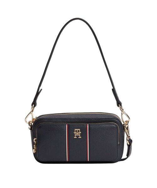 TOMMY HILFIGER(トミーヒルフィガー)の「デイリーカメラバッグ(ボディバッグ/ウエストポーチ・レディース・ネイビー・FREE)」の1枚目の写真