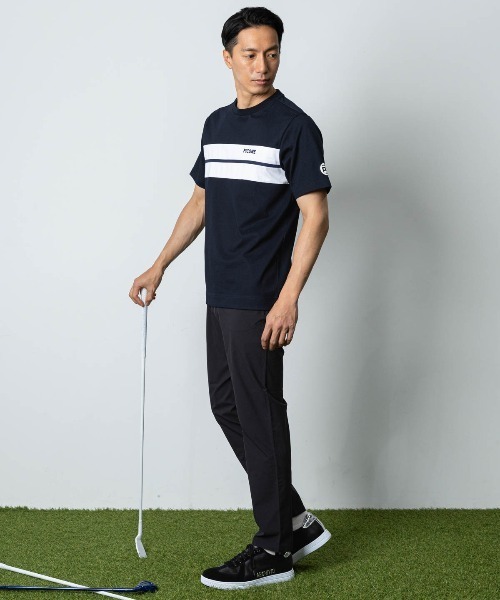 Picone CLUB（ピッコーネクラブ）の「【メンズ】フロントライン冷感プルオーバー（Tシャツ/カットソー・メンズ・ネイビー/ホワイト・LL/L/M）」の16枚目の写真