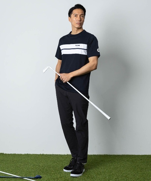 Picone CLUB（ピッコーネクラブ）の「【メンズ】フロントライン冷感プルオーバー（Tシャツ/カットソー・メンズ・ネイビー/ホワイト・LL/L/M）」の17枚目の写真