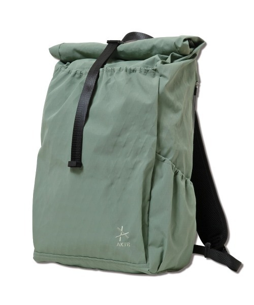 AKTR(アクター)の「AKTR STUFF ROLLTOP BACKPACK(アクター スタッフ ロールトップ バックパック)(バックパック/リュック・メンズ・ブラック系/グリーン系・ONE SIZE)」の10枚目の写真