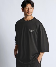 LANVIN en Bleu | 吸水速乾 メッシュ 7分袖Tシャツ(Tシャツ/カットソー)