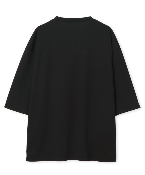 LANVIN en Bleu（ランバンオンブルー）の「吸水速乾 メッシュ 7分袖Tシャツ（Tシャツ/カットソー・メンズ・ホワイト/ブラック・52/50/48）」の13枚目の写真