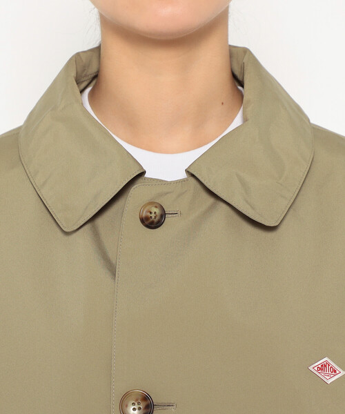 DANTON(ダントン)の「Women's 3-Layer Cloth Hooded Balmacaan Coat(ステンカラーコート・レディース・ベージュ/ブラック/ネイビー・XS/S)」の10枚目の写真