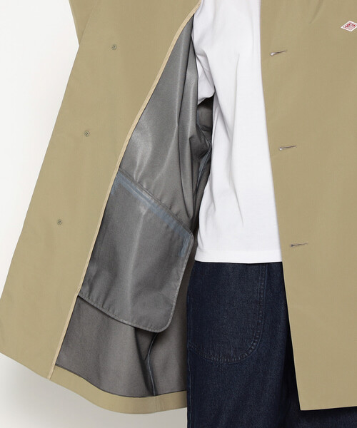DANTON(ダントン)の「Women's 3-Layer Cloth Hooded Balmacaan Coat(ステンカラーコート・レディース・ベージュ/ブラック/ネイビー・XS/S)」の14枚目の写真