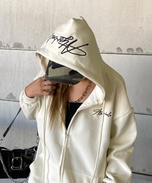 non-hedge（ノンヘッジ）の「フードロゴビッグジップアップパーカー（パーカー）」