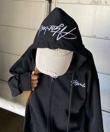 non-hedge | フードロゴビッグジップアップパーカー(パーカー)