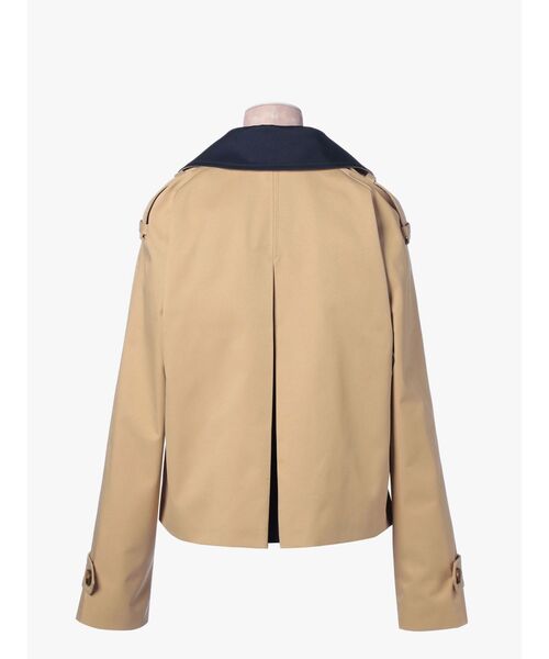 セール】クロップド スウィング トレンチ コート（トレンチコート