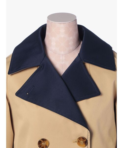 セール】クロップド スウィング トレンチ コート（トレンチコート