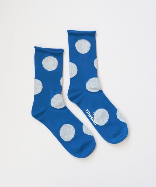 TAWARA（タワラ）の「デイリードットクルーソックス（ソックス/靴下・レディース・グリーン/レッド/ブラック/グレー/ブルー・S）」の10枚目の写真