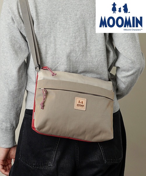 MOOMIN(ムーミン)の「【MOOMIN】(ムーミン) サコッシュ ショルダーバッグ RMNL-06(ショルダーバッグ・レディース・ブラック/グレー/チャコールグレー/グリーン/ブルー/レッド・ONE SIZE)」の6枚目の写真