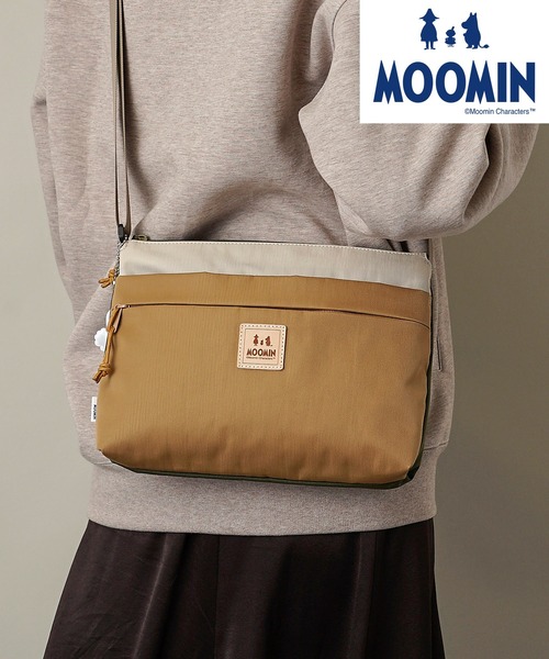 MOOMIN(ムーミン)の「【MOOMIN】(ムーミン) サコッシュ ショルダーバッグ RMNL-06(ショルダーバッグ・レディース・ブラック/グレー/チャコールグレー/グリーン/ブルー/レッド・ONE SIZE)」の4枚目の写真