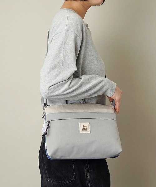 MOOMIN(ムーミン)の「【MOOMIN】(ムーミン) サコッシュ ショルダーバッグ RMNL-06(ショルダーバッグ・レディース・ブラック/グレー/チャコールグレー/グリーン/ブルー/レッド・ONE SIZE)」の11枚目の写真