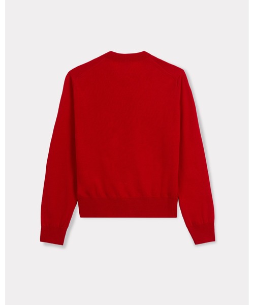 KENZO(ケンゾー)の「'Boke Flower' エンブロイダリー カーディガン イン メリノ ウール(カーディガン/ボレロ・レディース・レッド系その他・SMALL/MEDIUM)」の2枚目の写真