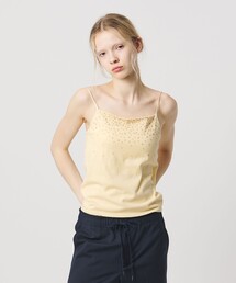 ATTISESSION | ＜ATTISESSION＞シークイン エンブロイダリー ニット キャミソール(キャミソール)