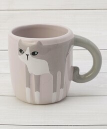 one'sterrace（ワンズテラス）の「ハンドペイント キャットマグ 400ml（グラス/マグカップ/タンブラー）」