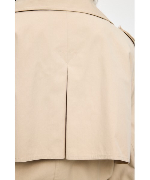 MOUSSY(マウジー)の「SHORT TRENCH コート(トレンチコート・レディース・ベージュ/ネイビー・FREE)」の16枚目の写真