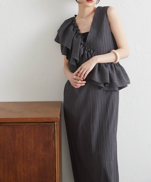 RANAN(ラナン)の「マルチウェイナローワンピース(ワンピース・レディース・グレー/アイボリー/ブラック・SP/LL/M/L)」の17枚目の写真