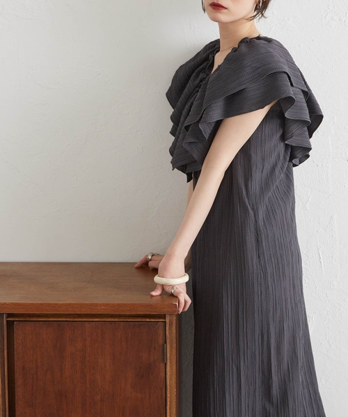 RANAN(ラナン)の「マルチウェイナローワンピース(ワンピース・レディース・グレー/アイボリー/ブラック・SP/LL/M/L)」の19枚目の写真