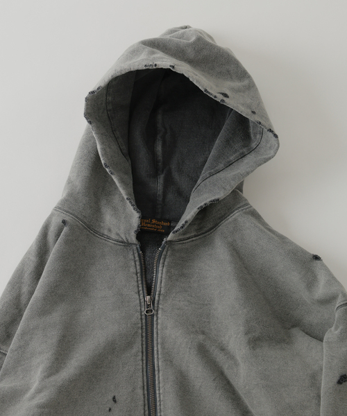 JOURNAL STANDARD J.S HOMESTEAD（ジャーナルスタンダードホームステッド）の「J.S.Homestead / パシフィック 裏毛 ジップ パーカー（パーカー・メンズ・ブラック系その他/ピンク・LARGE/MEDIUM）」の15枚目の写真