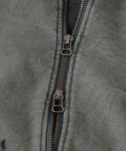 JOURNAL STANDARD J.S HOMESTEAD（ジャーナルスタンダードホームステッド）の「J.S.Homestead / パシフィック 裏毛 ジップ パーカー（パーカー・メンズ・ブラック系その他/ピンク・LARGE/MEDIUM）」の18枚目の写真