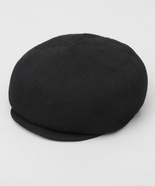 Basiquenti（ベーシックエンティ）の「ビッグシルエット コットンサーモ キャスケット（キャスケット・メンズ・ブラック/チャコール/ベージュ・FREE）」の4枚目の写真