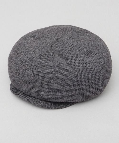 Basiquenti（ベーシックエンティ）の「ビッグシルエット コットンサーモ キャスケット（キャスケット・メンズ・ブラック/チャコール/ベージュ・FREE）」の5枚目の写真