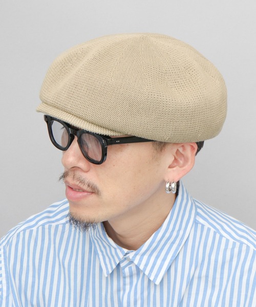 Basiquenti（ベーシックエンティ）の「ビッグシルエット コットンサーモ キャスケット（キャスケット・メンズ・ブラック/チャコール/ベージュ・FREE）」の18枚目の写真